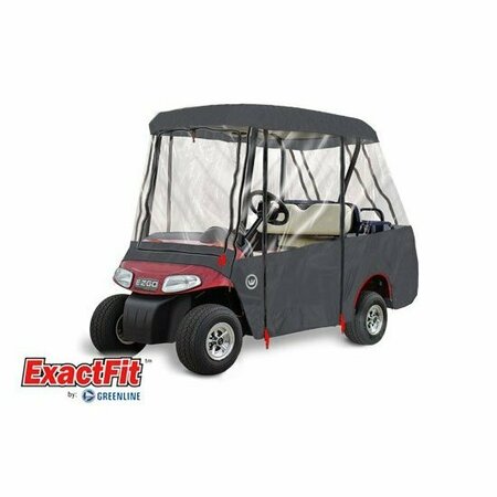 EEVELLE ExactFit Sunflair Enclosure 2 Passenger Roof & 4 passenger seating - Charcoal EFSFE24-CHL